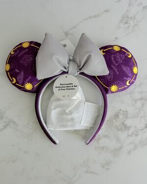 Disney 2025 runDisney Wine & Dine Half Marathon Minnie Ears Headband NWT